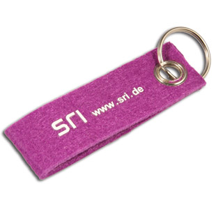Filz-Schl&uuml;sselanh&auml;nger SRI